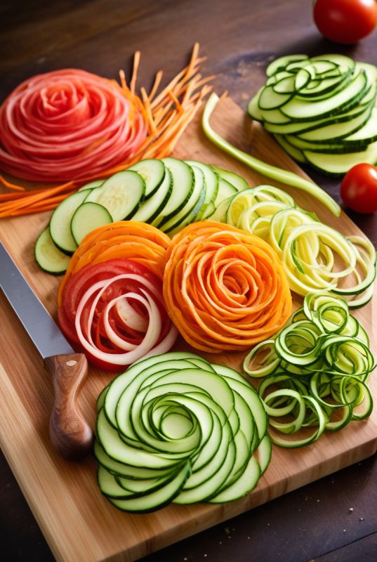 Декорируем овощи: секреты и инструменты для кулинарного искусства