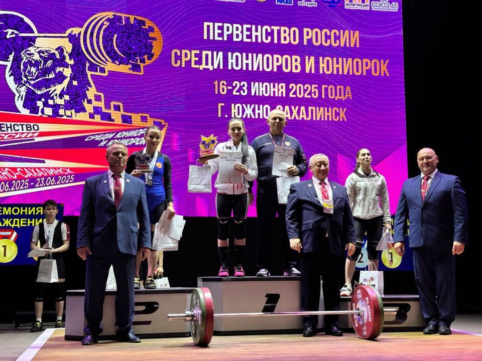 Ставропольская штангистка завоевала золото на первенстве России по тяжелой атлетике