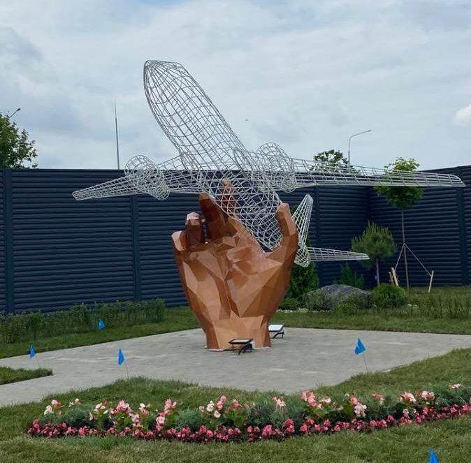 Новый сквер появился возле международного аэропорта в Ставрополе