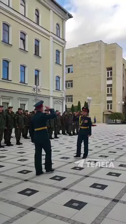 50 выпускников военного учебного центра в Ставрополе получили сегодня звание лейтенанта!