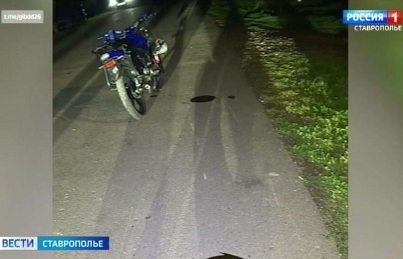 На Ставрополье подросток на мотоцикле сбил пешехода