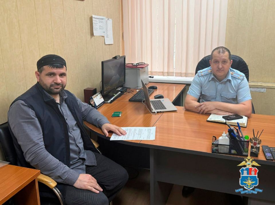 В Ставрополе прошла рабочая встреча между сотрудниками Ставропольского линейного отдела МВД России на транспорте и представителями мусульманской религиозной общины