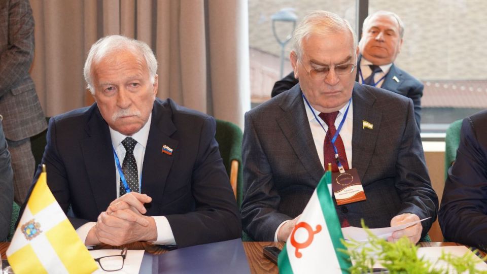 На полях XII Конференции Северо-Кавказской Парламентской Ассоциации в КЧР прошло пленарное заседание