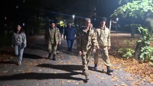 В то время как многие жители Ессентуков проводят субботний вечер в кругу семьи, казаки нашего города находятся на страже вашего спокойствия и безопасности