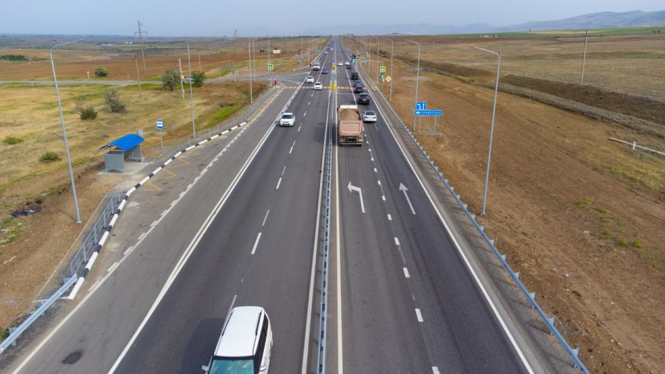 1 В Дагестане открыли обновленный участок трассы «Кавказ»