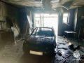 Один человек пострадал при пожаре в автомастерской в Георгиевске
