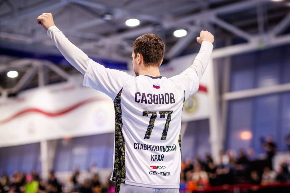 Экзамен для «академиков». Пятую победу отпраздновали в чемпионате России в мужской суперлиге гандболисты ставропольского «Виктора»