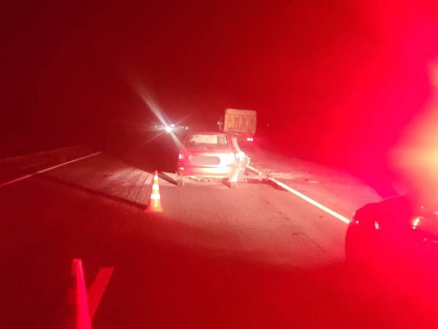 В Кочубеевском округе в результате попутного столкновения погиб водитель