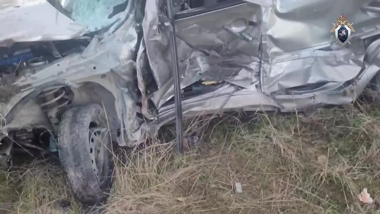 Оперативное видео с места дорожно-транспортного происшествия в Минераловодском округе