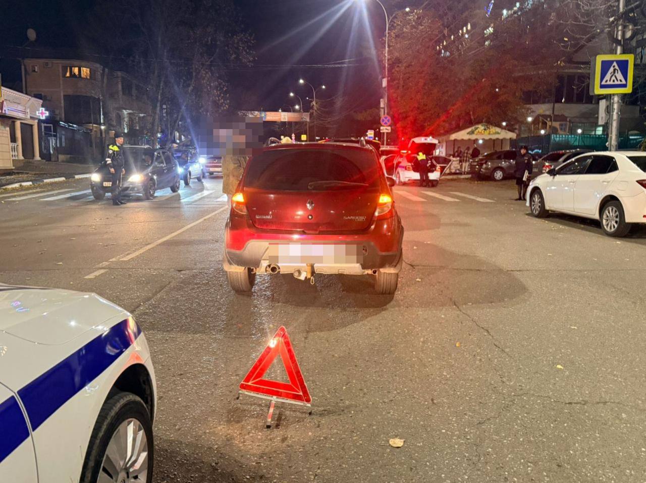 В Кисловодске в результате попутного столкновения пострадал ребенок-пассажир