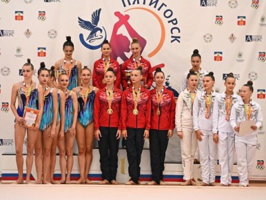 Пятигорские гимнастки блестяще выступили на краевом кубке!