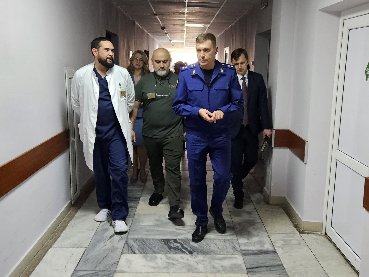 Прокурор края Юрий Немкин навестил участников СВО в Ставрополе