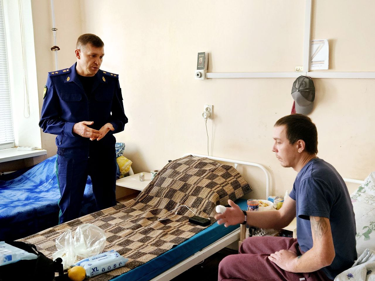 Прокурор края Юрий Немкин навестил участников СВО в Ставрополе Прокурор края Юрий Немкин навестил участников СВО в Ставрополе