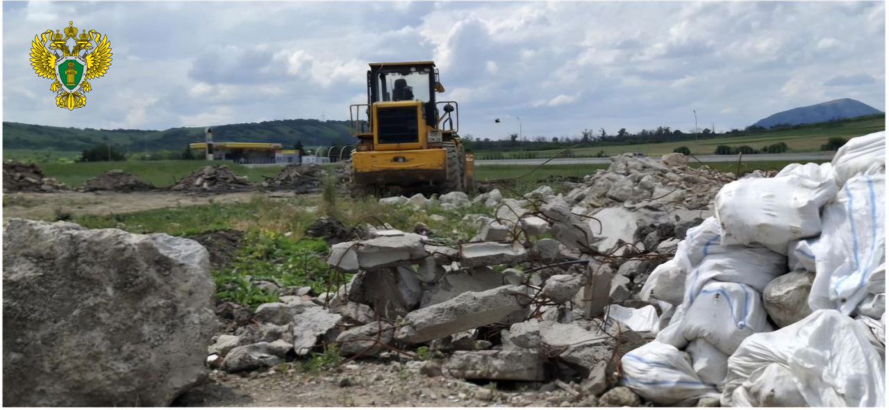 Прокуратурой в регионе КМВ выявлена крупная свалка Прокуратурой в регионе КМВ выявлена крупная свалка