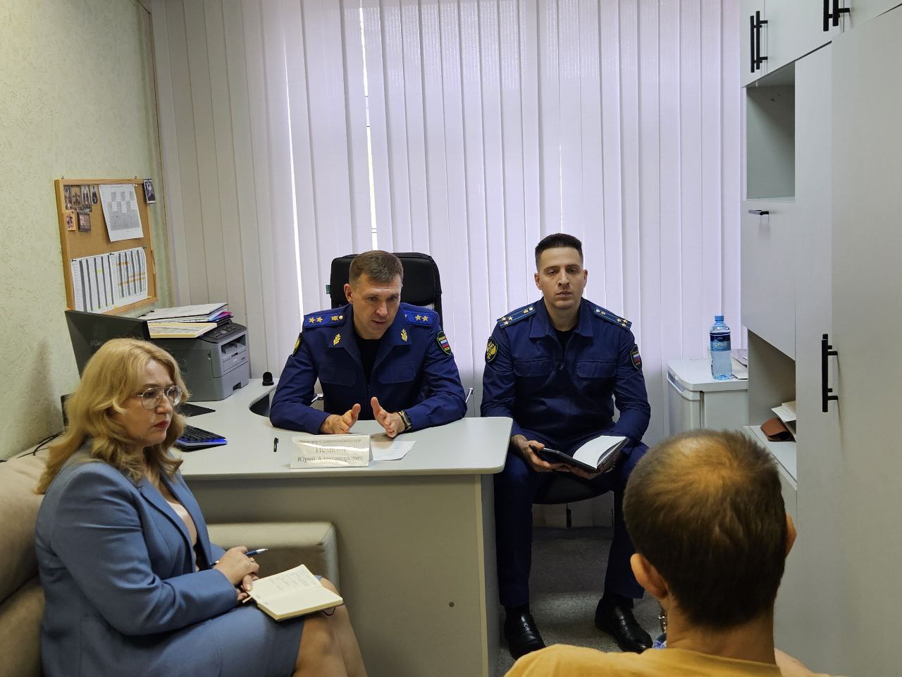 Прокурор края Юрий Немкин навестил участников СВО в Ставрополе Прокурор края Юрий Немкин навестил участников СВО в Ставрополе