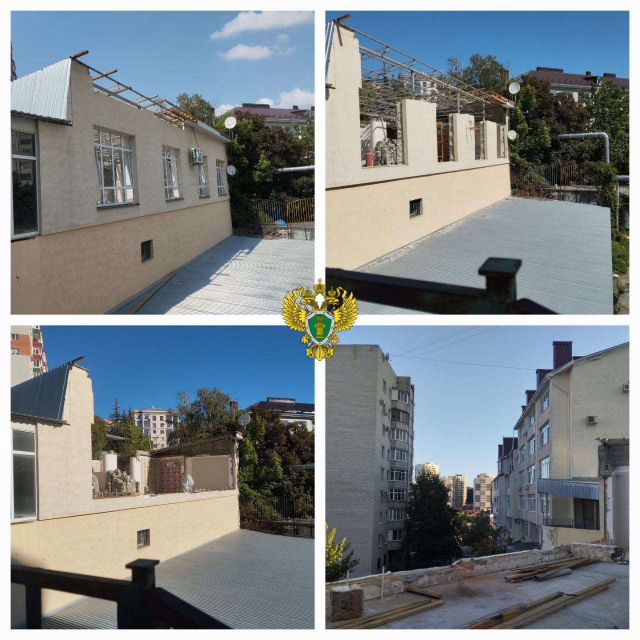 По требованию прокуратуры снесена незаконная постройка