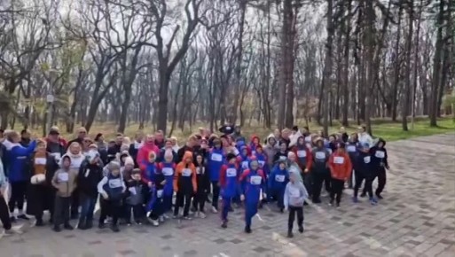 Легкоатлетический забег сегодня прошёл в Ессентуках в честь Дня народного единства!