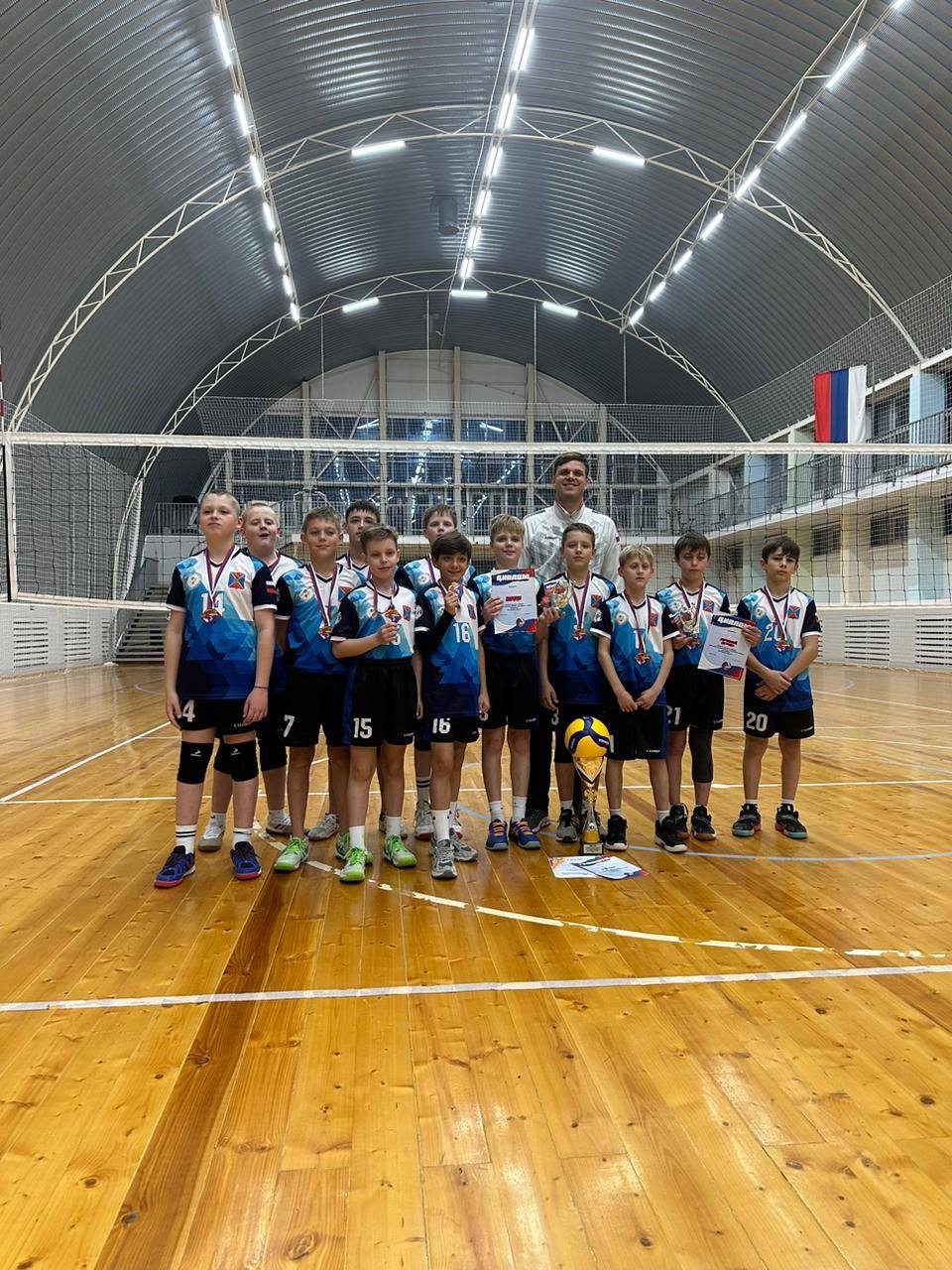 ЮНЫЕ ВОЛЕЙБОЛИСТЫ СТАЛИ ПОБЕДИТЕЛЯМИ ТУРНИРА
