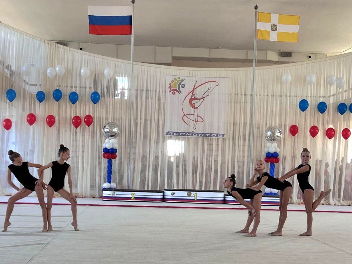 Пятигорские гимнастки блестяще выступили на краевых соревнованиях «За Мир на Кавказе»