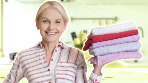 Не останется и пятнышка: эти три простых лайфхака сделают кухонные полотенца белоснежными