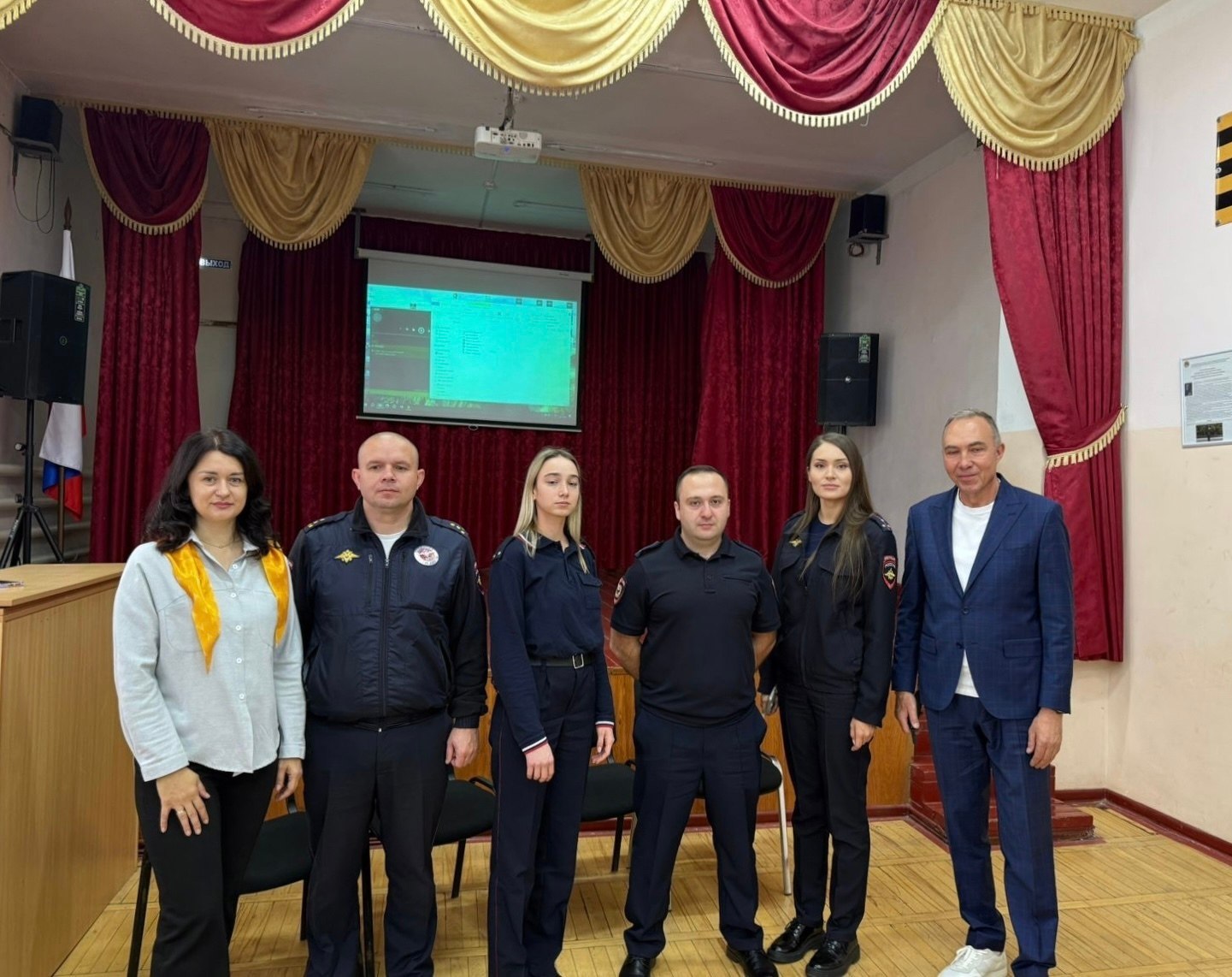 Профилактическая встреча в школе №5 Ессентуков Профилактическая встреча в школе №5 Ессентуков