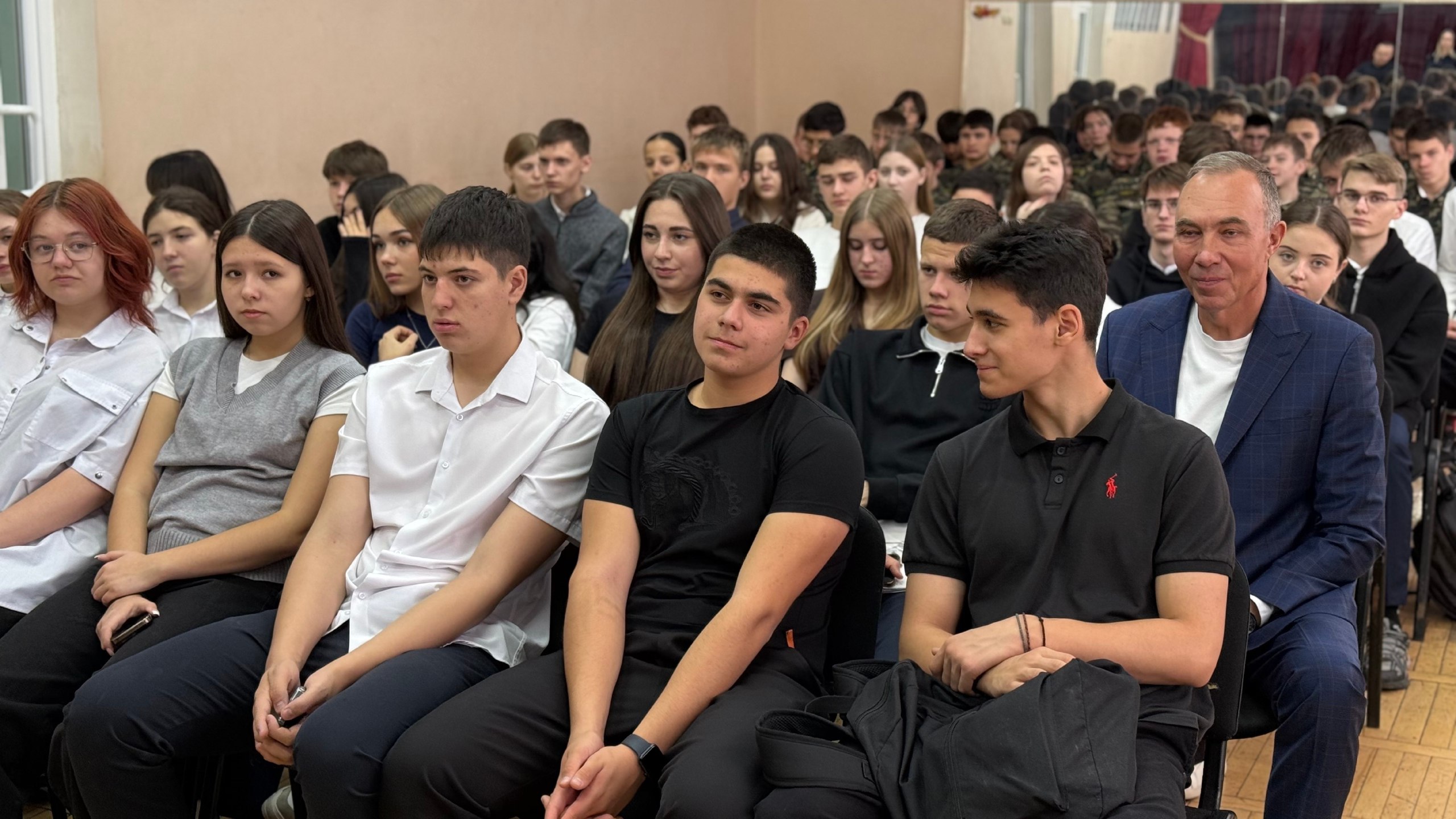 Профилактическая встреча в школе №5 Ессентуков Профилактическая встреча в школе №5 Ессентуков