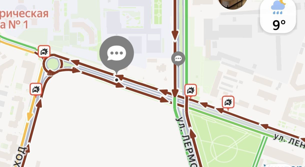 Есть 10 баллов!. Всё, как мы любим: дождь, аварии, заторы