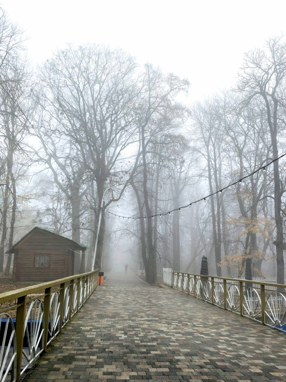 Туманное утро в Ставрополе