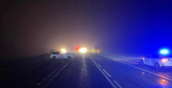 На Ставрополье водитель грузовика спровоцировал аварию с пострадавшим