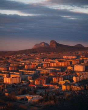 Вид со склона горы Шелудивой