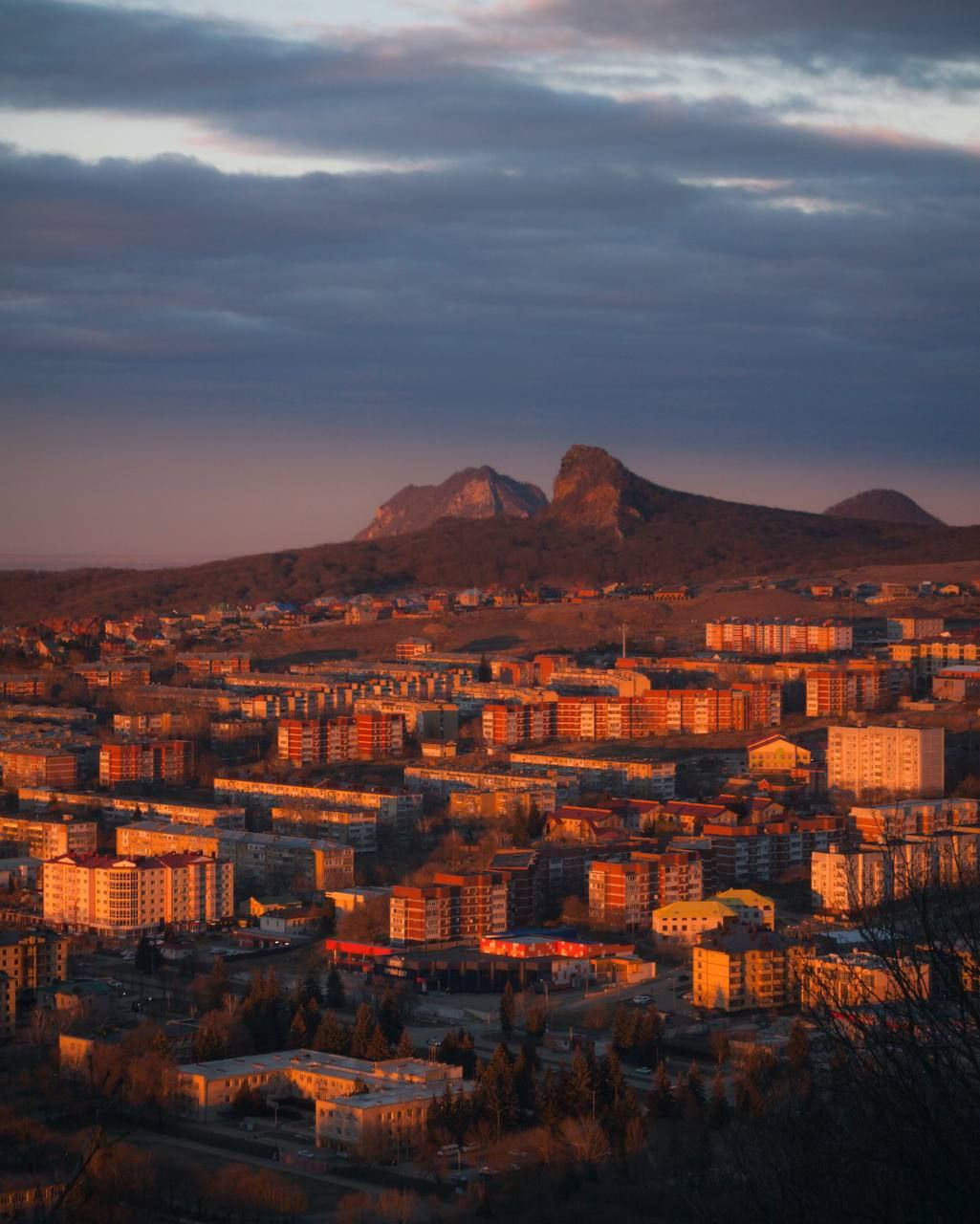 Вид со склона горы Шелудивой