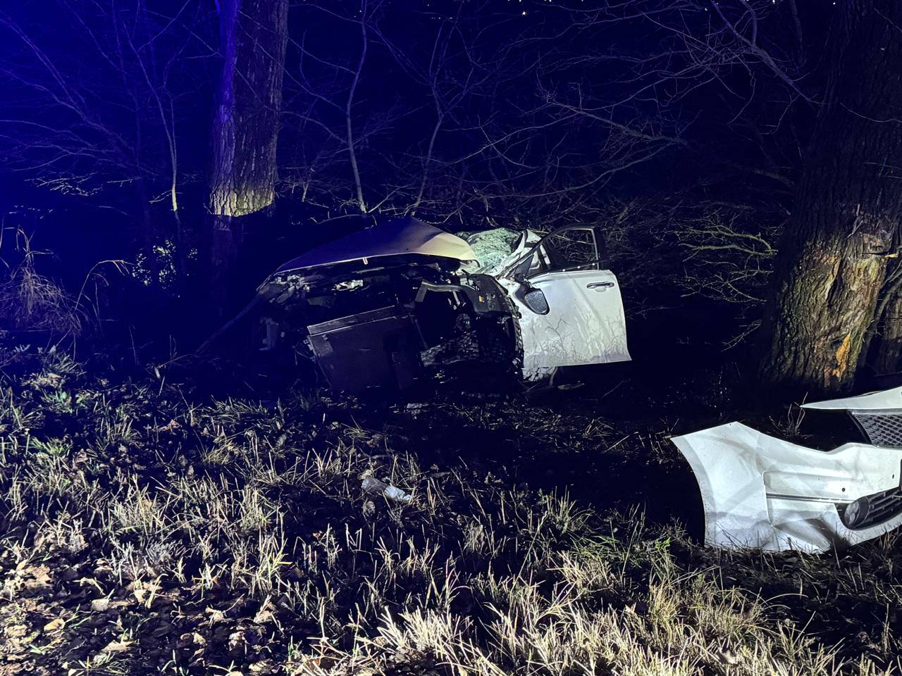 В Ставрополе в результате съезда с дороги пострадал 1 человек