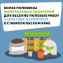 Ставропольские аграрии накопили около 43 тысяч тонн минеральных удобрений для весенне-полевых работ в 2026 году