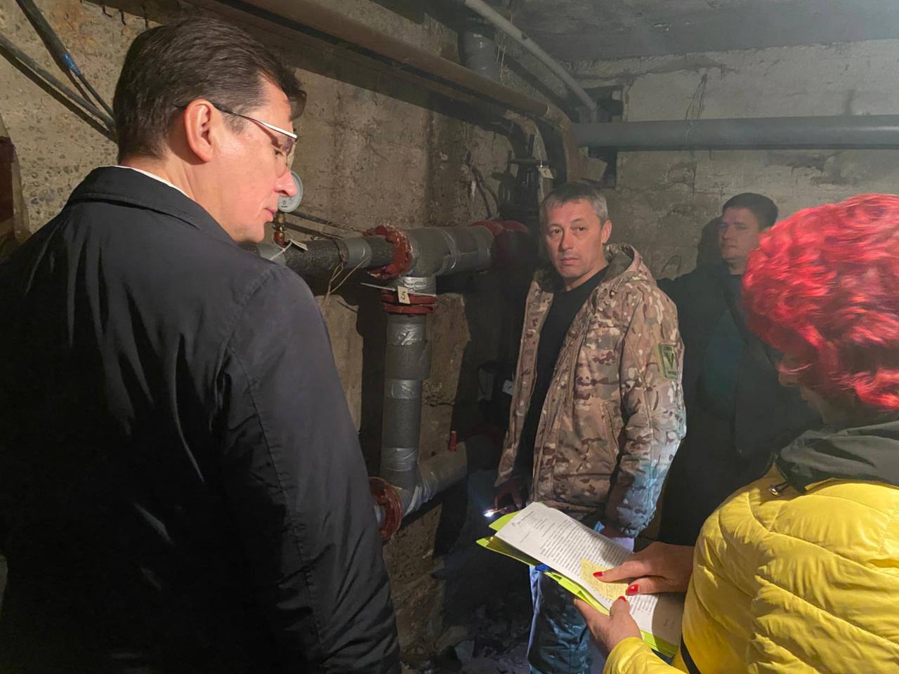 Евгений Моисеев: Пораньше с утра начали объезд аварийных участков по теплу вместе с «Теплоэнерго Кисловодск» и управляющими компаниями Евгений Моисеев: Пораньше с утра начали объезд аварийных участков по теплу вместе с «Теплоэнерго Кисловодск» и управляющими компаниями