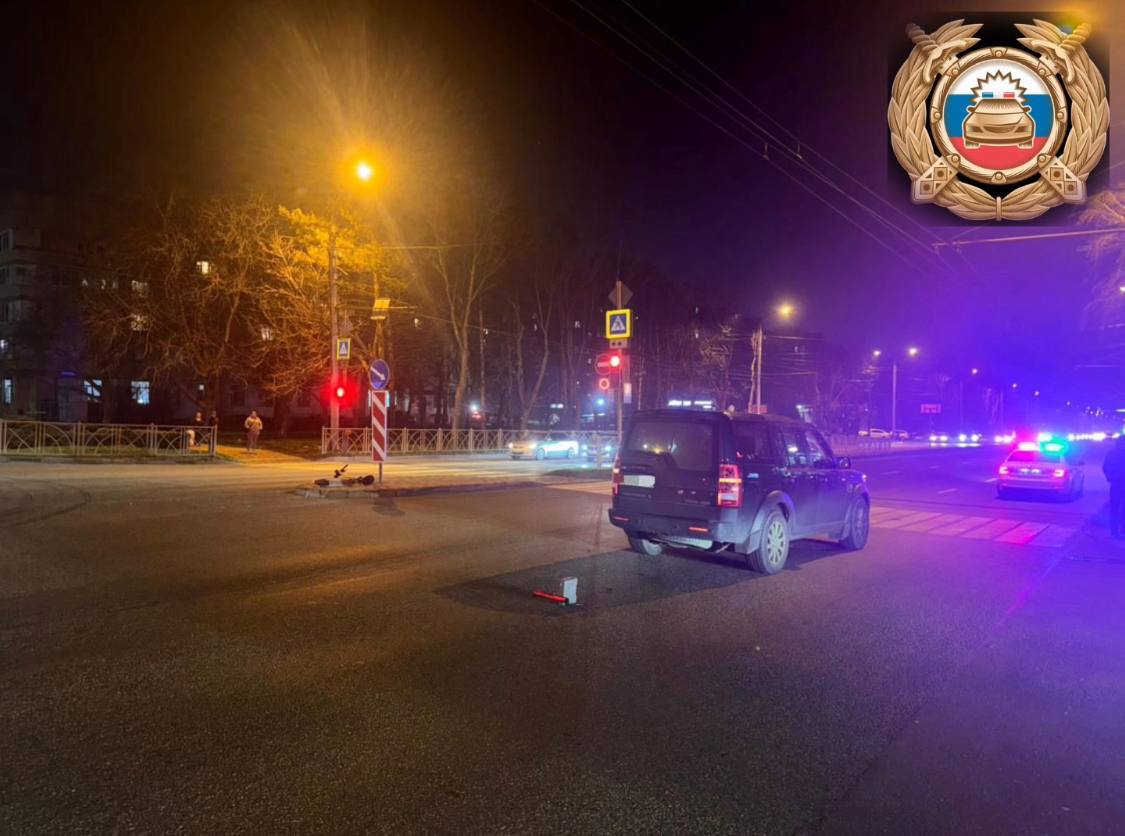 В Ставрополе водитель допустил наезд на пользователя самоката