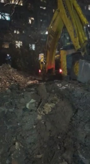 Евгений Моисеев: Умара Алиева: работы на теплотрассе завершены, производится обратная засыпка