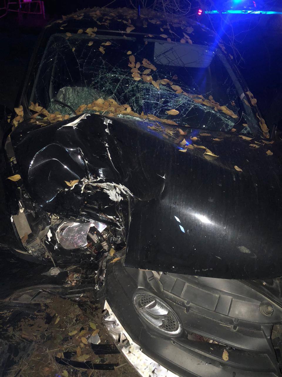 В Буденновском округе в результате съезда с дороги пострадали 2 человека