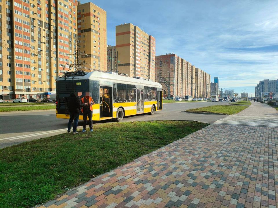 Ребёнок разбил нос при резком торможении троллейбуса в Ставрополе