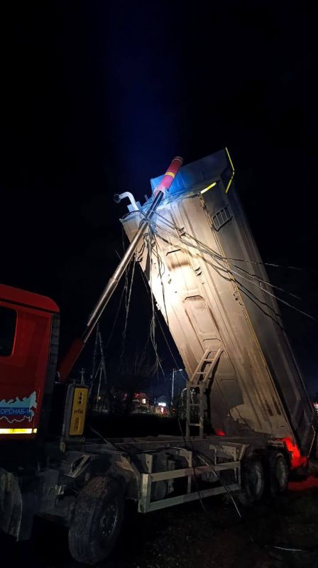 Водитель грузовика обесточил часть Михайловска ночью