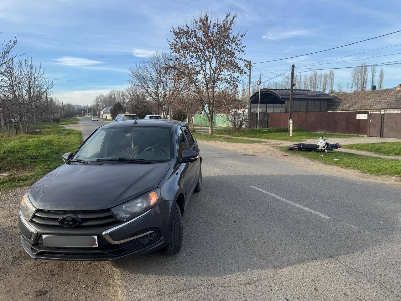 Подросток на мотоцикле пострадал в ДТП с легковушкой в Георгиевске