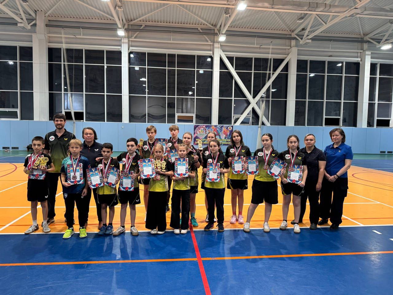 В Пятигорске возродили традицию городских соревнований по настольному теннису