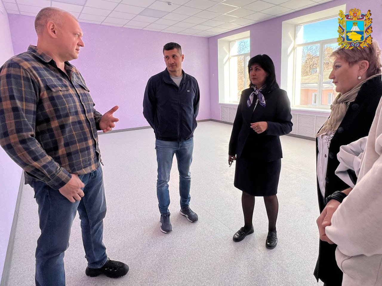 В школе №5 Лермонтова походят к концу работы по капитальному ремонту В школе №5 Лермонтова походят к концу работы по капитальному ремонту