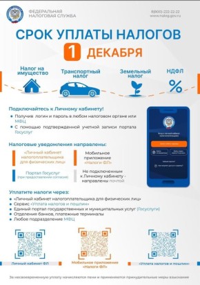 Межрайонная ИФНС России № 14 по Ставропольскому краю информирует