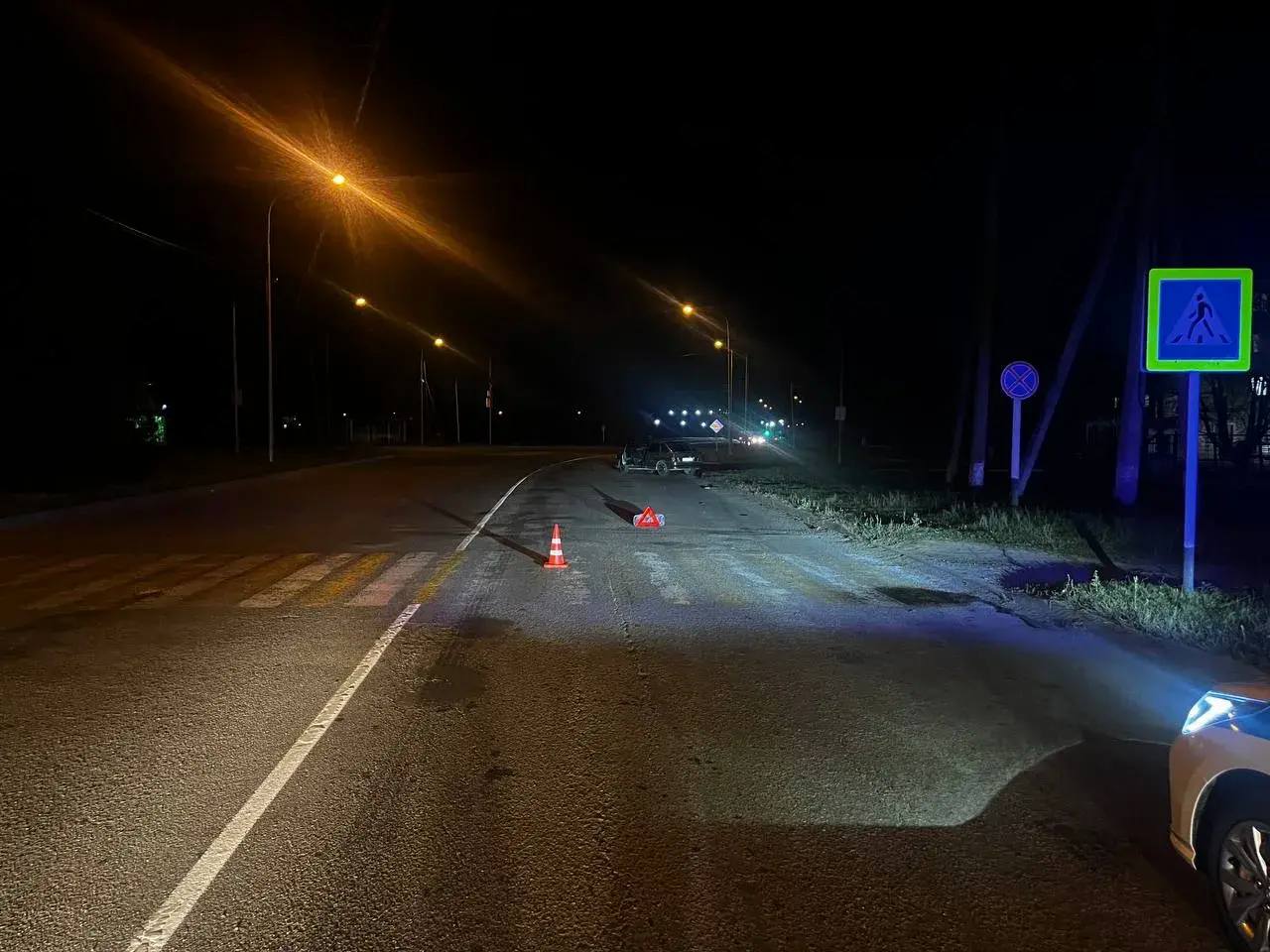 В Петровском округе в результате наезда пострадал пешеход