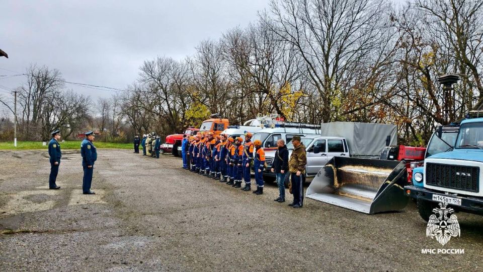 Учения огнеборцев на реальном промышленном объекте повышают их готовность к чрезвычайным ситуациям