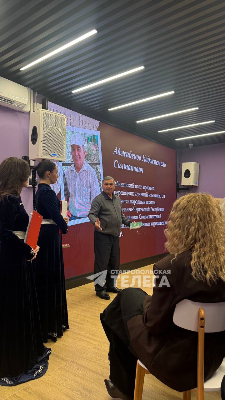 «Абазинская поэзия на пути к русскоязычному читателю» - в Ставрополе обсудили развитие национальной литературы
