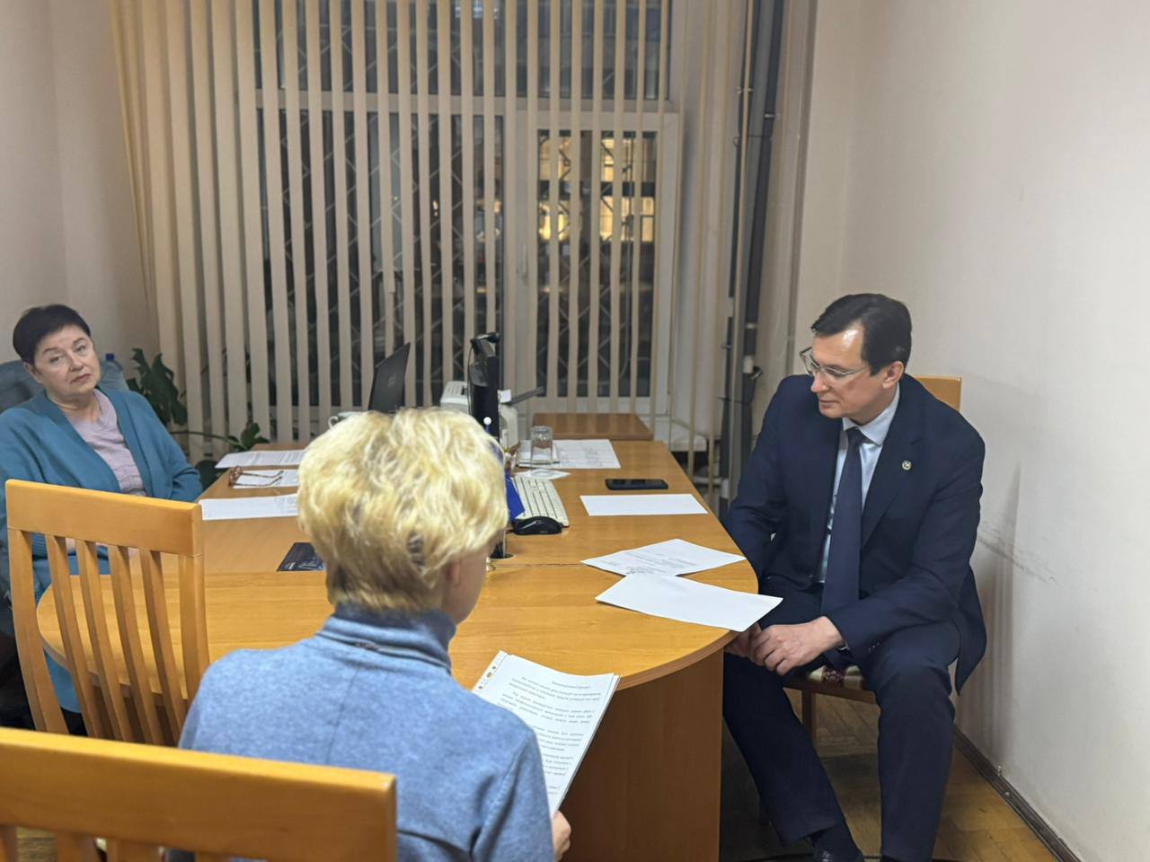 Евгений Моисеев: Провел еженедельный личный прием граждан Евгений Моисеев: Провел еженедельный личный прием граждан