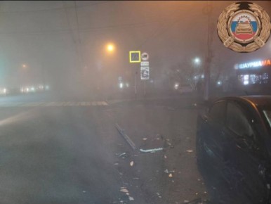 В Ставрополе в результате столкновения двух автомобилей пострадал 1 человек