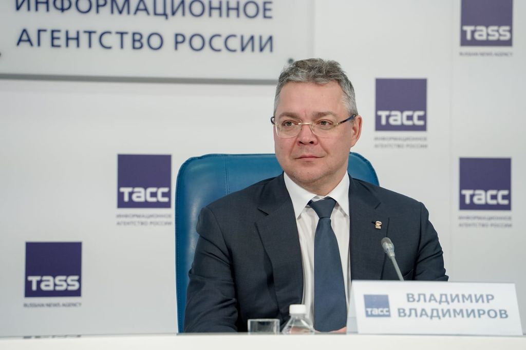 Губернатор Ставрополья 3 декабря проведет пресс-конференцию в ТАСС