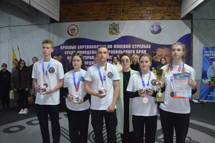 Ессентукские стрелки выиграли бронзу первенства края по пулевой стрельбе Ессентукские стрелки выиграли бронзу первенства края по пулевой стрельбе